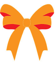 犬のひみつ リボンカラー